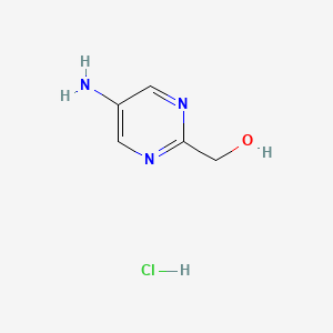 (5-Aminopyrimidin-2-yl)methanol hydrochloride