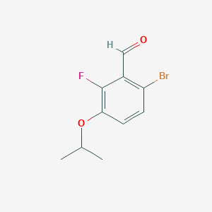 6-Bromo-2-fluoro-3-isopropoxybenzaldehyde