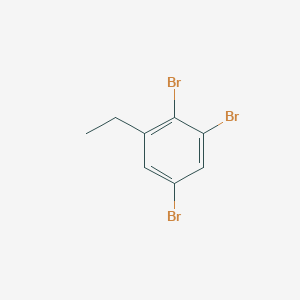 molecular formula C8H7Br3 B6292861 1,2,5-Tribromo-3-ethylbenzene CAS No. 2383186-91-0