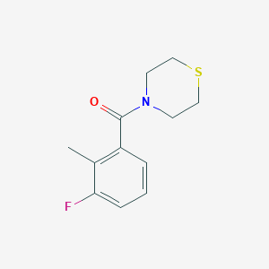 (3-Fluoro-2-methylphenyl)(thiomorpholino)methanone