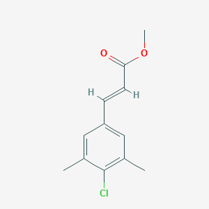 (E)-Methyl 3-(4-chloro-3,5-dimethylphenyl)acrylate