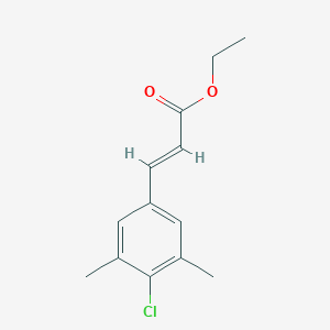 (E)-Ethyl 3-(4-chloro-3,5-dimethylphenyl)acrylate