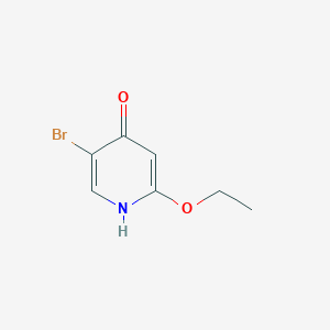 molecular formula C7H8BrNO2 B6293191 5-Bromo-2-ethoxypyridin-4-ol CAS No. 2404734-32-1