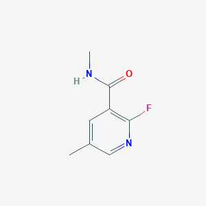 molecular formula C8H9FN2O B6293264 2-Fluoro-N,5-dimethylnicotinamide CAS No. 2167518-30-9