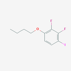 molecular formula C10H11F2IO B6293267 1-Butoxy-2,3-difluoro-4-iodobenzene CAS No. 1366126-91-1