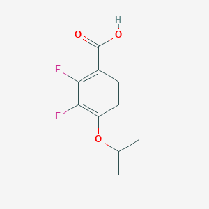 molecular formula C10H10F2O3 B6293270 2,3-Difluoro-4-isopropoxybenzoic acid CAS No. 2404733-87-3