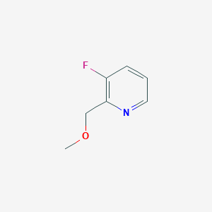molecular formula C7H8FNO B6293289 3-Fluoro-2-(methoxymethyl)pyridine CAS No. 2404734-45-6