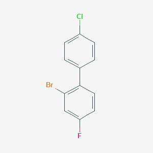 molecular formula C12H7BrClF B6293488 2-Bromo-4'-chloro-4-fluoro-1,1'-biphenyl CAS No. 2379321-84-1