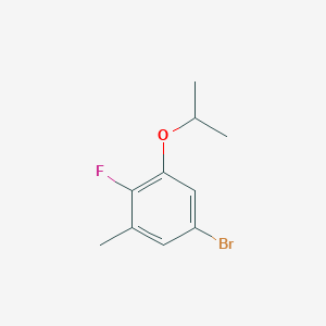 5-Bromo-2-fluoro-1-isopropoxy-3-methylbenzene