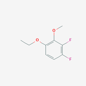 molecular formula C9H10F2O2 B6293879 1-Ethoxy-3,4-difluoro-2-methoxybenzene CAS No. 2379321-67-0