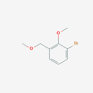 molecular formula C9H11BrO2 B6293885 1-Bromo-2-methoxy-3-(methoxymethyl)benzene CAS No. 2379322-39-9
