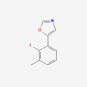 5-(2-fluoro-3-methylphenyl)oxazole