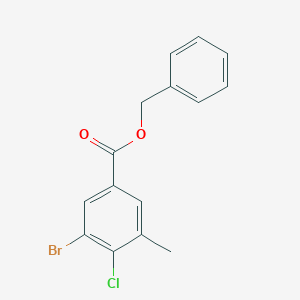 Benzyl 3-bromo-4-chloro-5-methylbenzoate