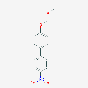 molecular formula C14H13NO4 B6294448 4'-Nitro-4-(methoxymethoxy)biphenyl CAS No. 2271442-89-6