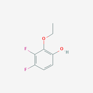 molecular formula C8H8F2O2 B6294467 3,4-Difluoro-2-ethoxyphenol CAS No. 2271443-09-3