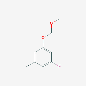 1-Fluoro-3-(methoxymethoxy)-5-methylbenzene