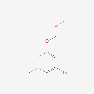 molecular formula C9H11BrO2 B6294662 1-Bromo-3-(methoxymethoxy)-5-methylbenzene CAS No. 2379322-35-5
