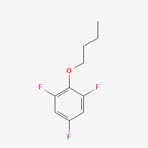 molecular formula C10H11F3O B6294684 2-Butoxy-1,3,5-trifluorobenzene CAS No. 2404734-26-3