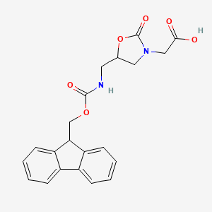 molecular formula C21H20N2O6 B6295178 Fmoc-DAPOCA CAS No. 2389064-34-8