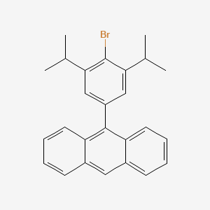 9-(4-Bromo-3,5-diisopropylphenyl)anthracene