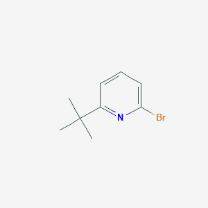 molecular formula C9H12BrN B062953 2-Bromo-6-tert-butylpyridine CAS No. 195044-14-5