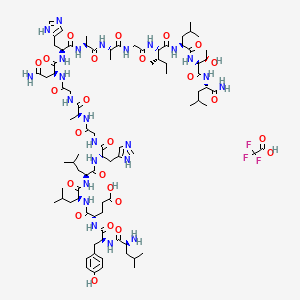 molecular formula C87H137F3N24O25 B6295472 Orexin A (16-33) Trifluoroacetate CAS No. 1374694-00-4