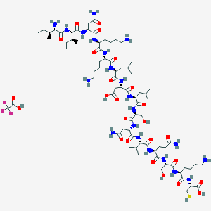 molecular formula C75H132F3N21O25S B6295516 Tau Peptide (277-291) Trifluoroacetate CAS No. 330456-40-1