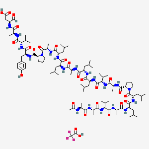 molecular formula C99H161F3N20O26 B6295603 Cell-permeable Caspase-1 Inhibitor I Trifluoroacetate CAS No. 201608-12-0