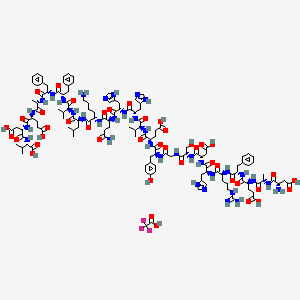 molecular formula C132H184F3N35O42 B6295625 Amyloid b-Protein (1-24) Trifluoroacetate CAS No. 138648-77-8