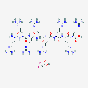 molecular formula C50H99F3N32O11 B6295708 三氟乙酸八精氨酸 CAS No. 148796-86-5
