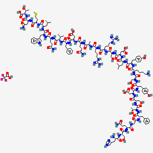 molecular formula C151H219F3N42O49S B6295806 (Des-Thr5)-Glucagon Trifluoroacetate CAS No. 1802078-27-8