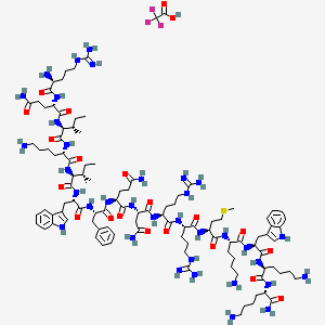molecular formula C106H170F3N35O21S B6295850 三氟乙酸穿透素 CAS No. 214556-79-3