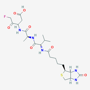 molecular formula C23H36FN5O7S B6295858 Biotinyl-VAD-FMK CAS No. 2243207-07-8