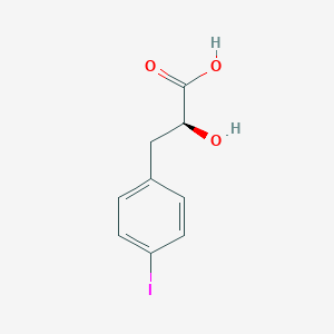 molecular formula C9H9IO3 B6295978 (S)-2-Hydroxy-3-(4-iodophenyl)propanoic acid CAS No. 2135332-74-8