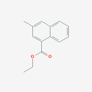 molecular formula C14H14O2 B6296081 3-Methyl-naphthalene-1-carboxylic acid ethyl ester CAS No. 92495-90-4