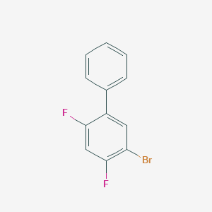 molecular formula C12H7BrF2 B6296241 5-Bromo-2,4-difluorobiphenyl CAS No. 2230481-35-1