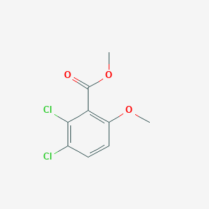 molecular formula C9H8Cl2O3 B6296399 Methyl 2,3-dichloro-6-methoxybenzoate CAS No. 2179038-35-6
