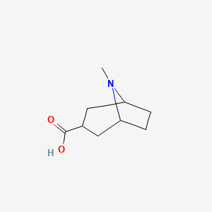 molecular formula C9H15NO2 B6296567 3-Tropanecarboxylic acid CAS No. 90608-79-0