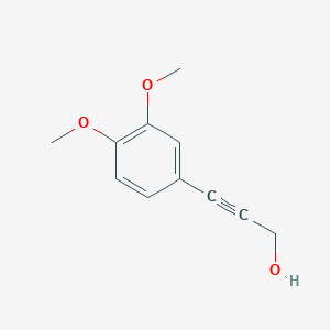 3-(3,4-Dimethoxy-phenyl)-prop-2-yn-1-ol, 97%