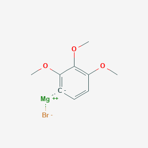 molecular formula C9H11BrMgO3 B6296692 2,3,4-Trimethoxyphenylmagnesium bromide CAS No. 114605-54-8