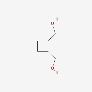 molecular formula C6H12O2 B6296708 [2-(羟甲基)环丁基]甲醇 CAS No. 5140-07-8