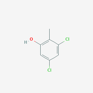 molecular formula C7H6Cl2O B6296723 3,5-Dichlor-2-methyl-phenol CAS No. 56680-66-1