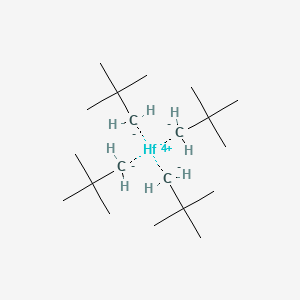 molecular formula C20H44Hf B6296735 Tetrakis(neopentyl)hafnium CAS No. 50654-35-8