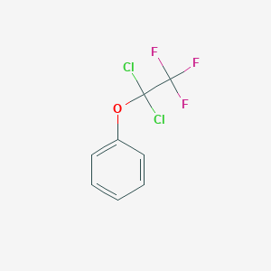 molecular formula C8H5Cl2F3O B6296787 (1,1-Dichloro-2,2,2-trifluoroethoxy)benzene CAS No. 713-60-0