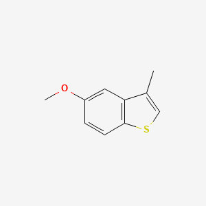 molecular formula C10H10OS B6296825 5-Methoxy-3-methylbenzothiophene CAS No. 25784-98-9