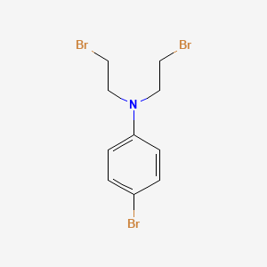 molecular formula C10H12Br3N B6296848 4-溴-N,N-双(2-溴乙基)苯胺 CAS No. 259223-06-8