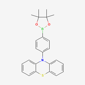 10-(4-(4,4,5,5-Tetramethyl-1,3,2-dioxaborolan-2-yl)phenyl)-10H-phenothiazine