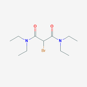 molecular formula C11H21BrN2O2 B6297108 2-Bromo-N,N,N',N'-tetraethyl-malonamide CAS No. 26727-13-9