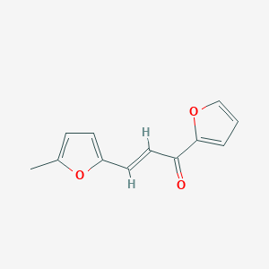 (2E)-1-(Furan-2-yl)-3-(5-methylfuran-2-yl)prop-2-en-1-one