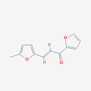 molecular formula C12H10O3 B6297110 (2E)-1-(Furan-2-yl)-3-(5-methylfuran-2-yl)prop-2-en-1-one CAS No. 20927-89-3